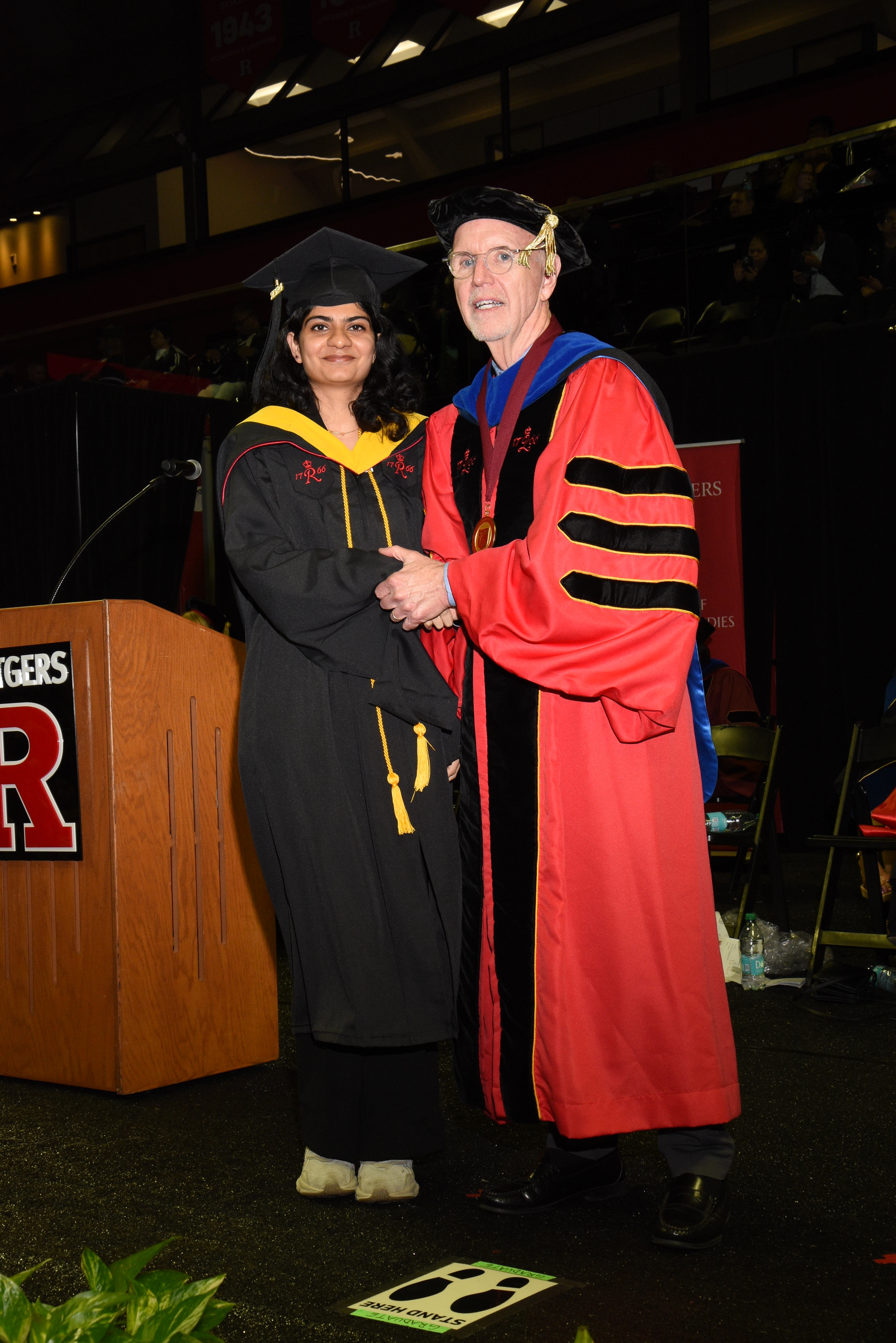Anamika Lochab at convocation